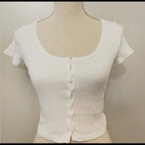 White shirt from Brandy Melville